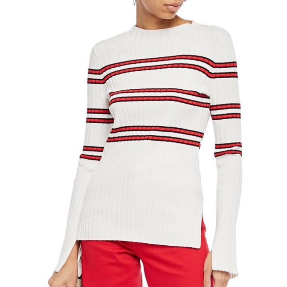 Maje Manuel Ribbed Sweater - Picture 3 of 5